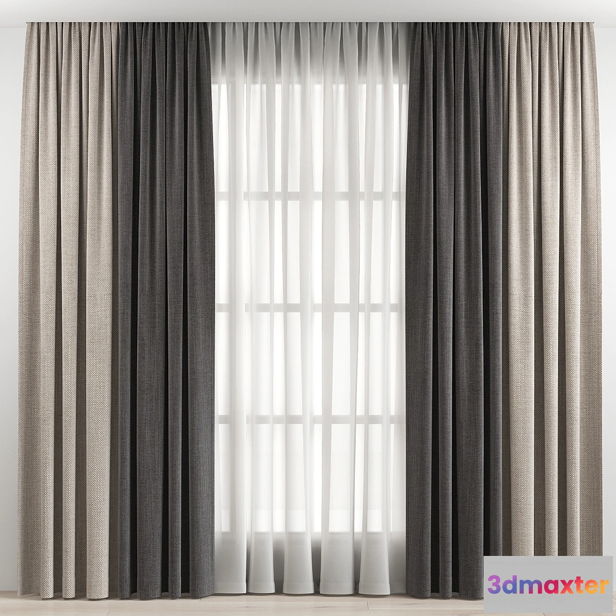 1464554 - Curtain 3D Max