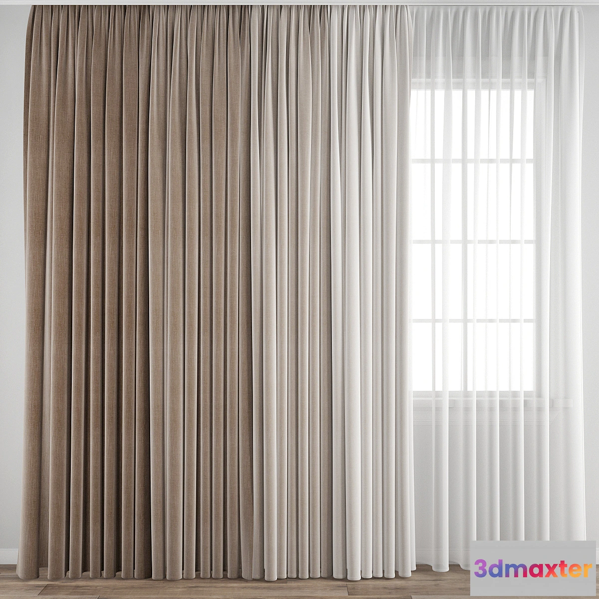 1465154 - Curtain 504 3D Max