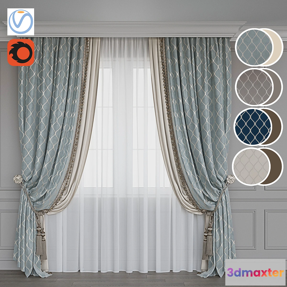 1465374 - Portiere 7.0 3D Max