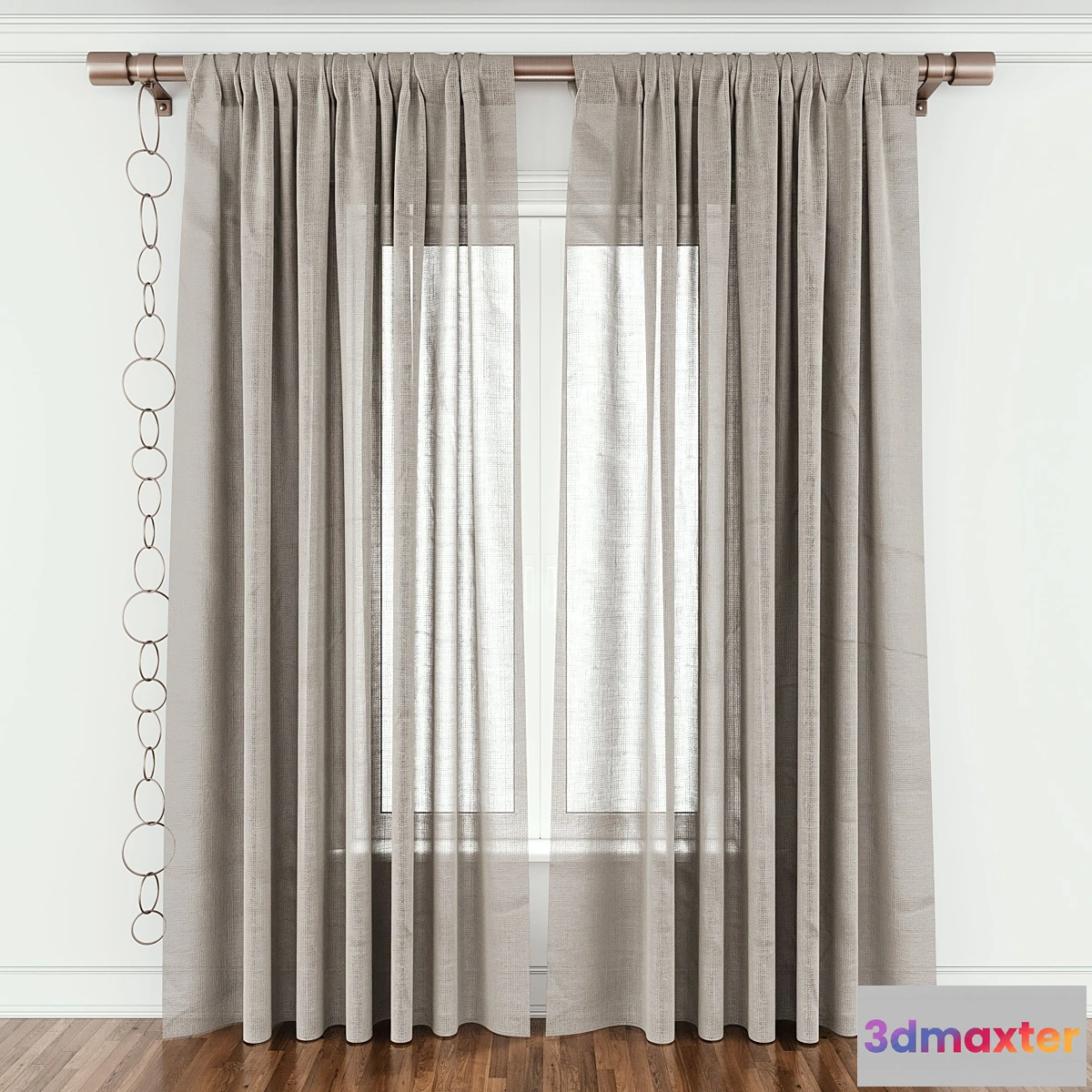 1466006 - Curtain №20 3D Max