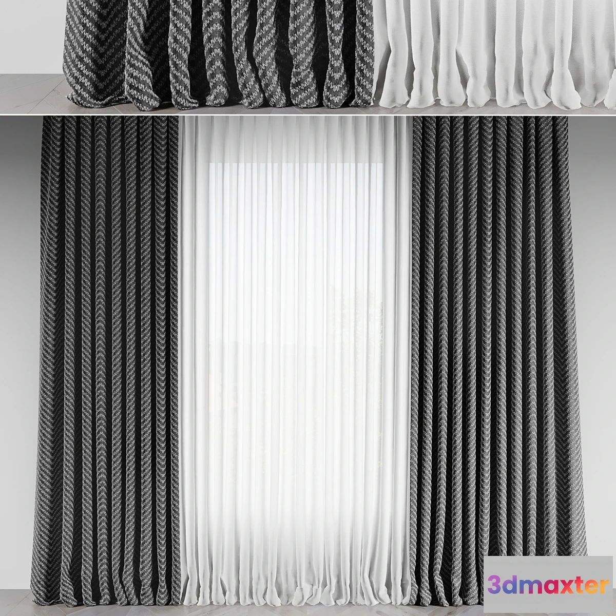1466622 - curtains_7 3D Max