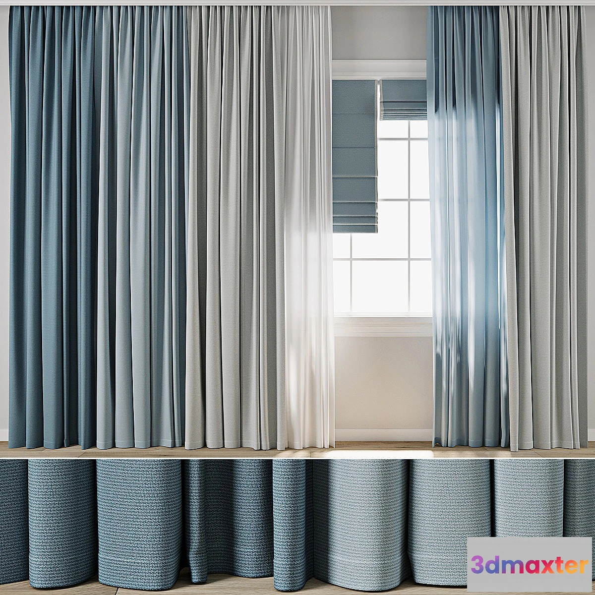 1467140 - Curtain 849 3D Max