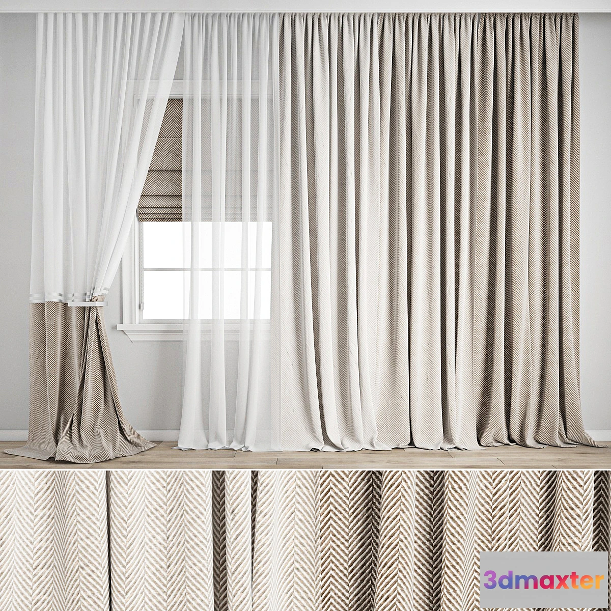 1467368 - Curtain 717 3D Max