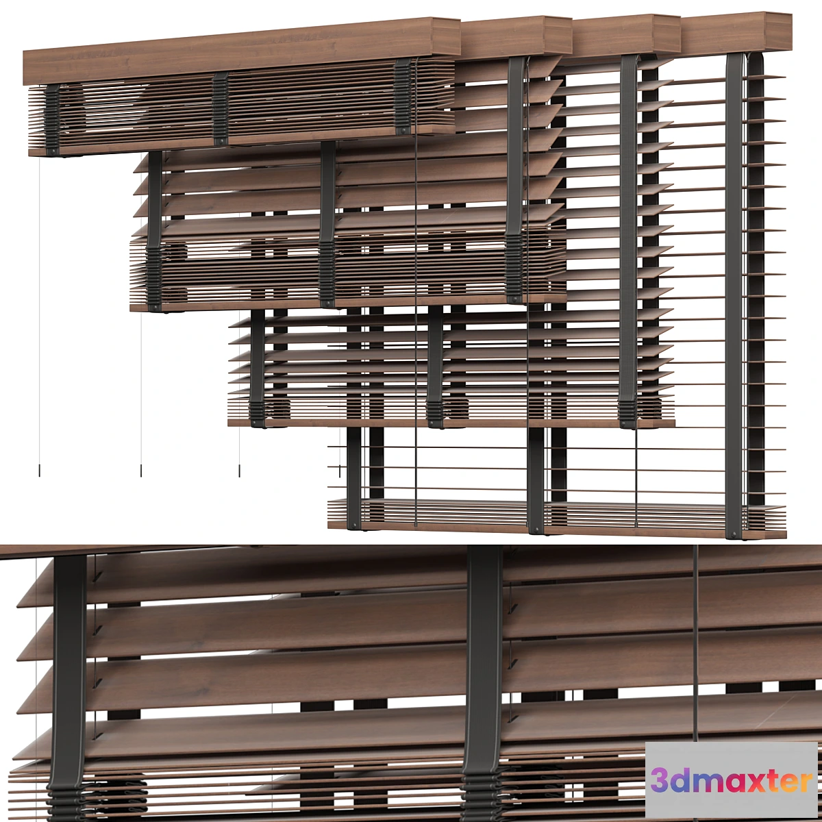 1467802 - wooden blind vol 05 3D Max