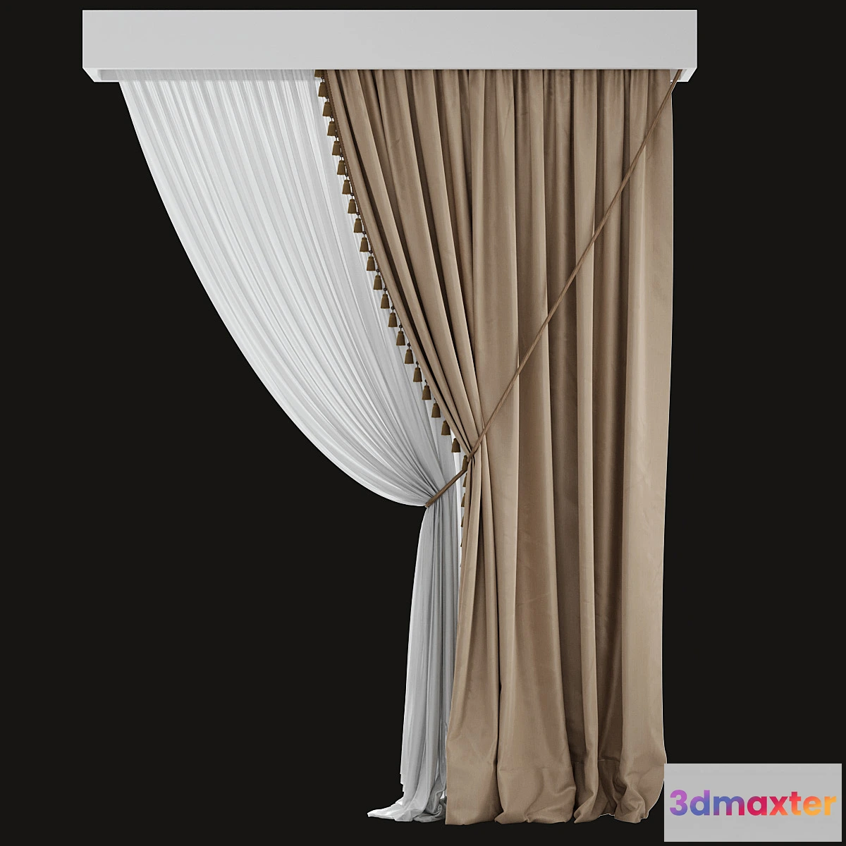 1468664 - Classic curtain 3D Max