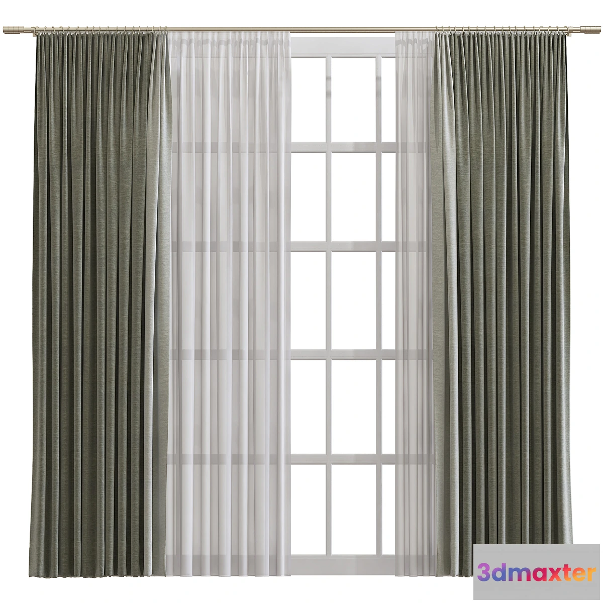 1468890 - Curtain №511 3D Max