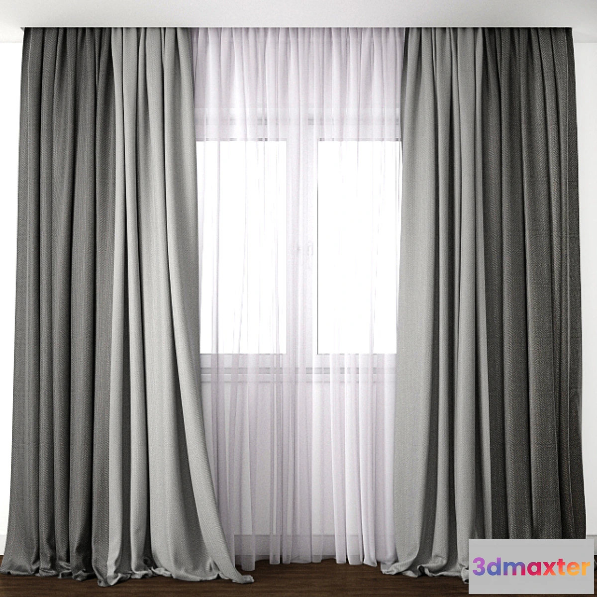 1470226 - Curtain 48 3D Max