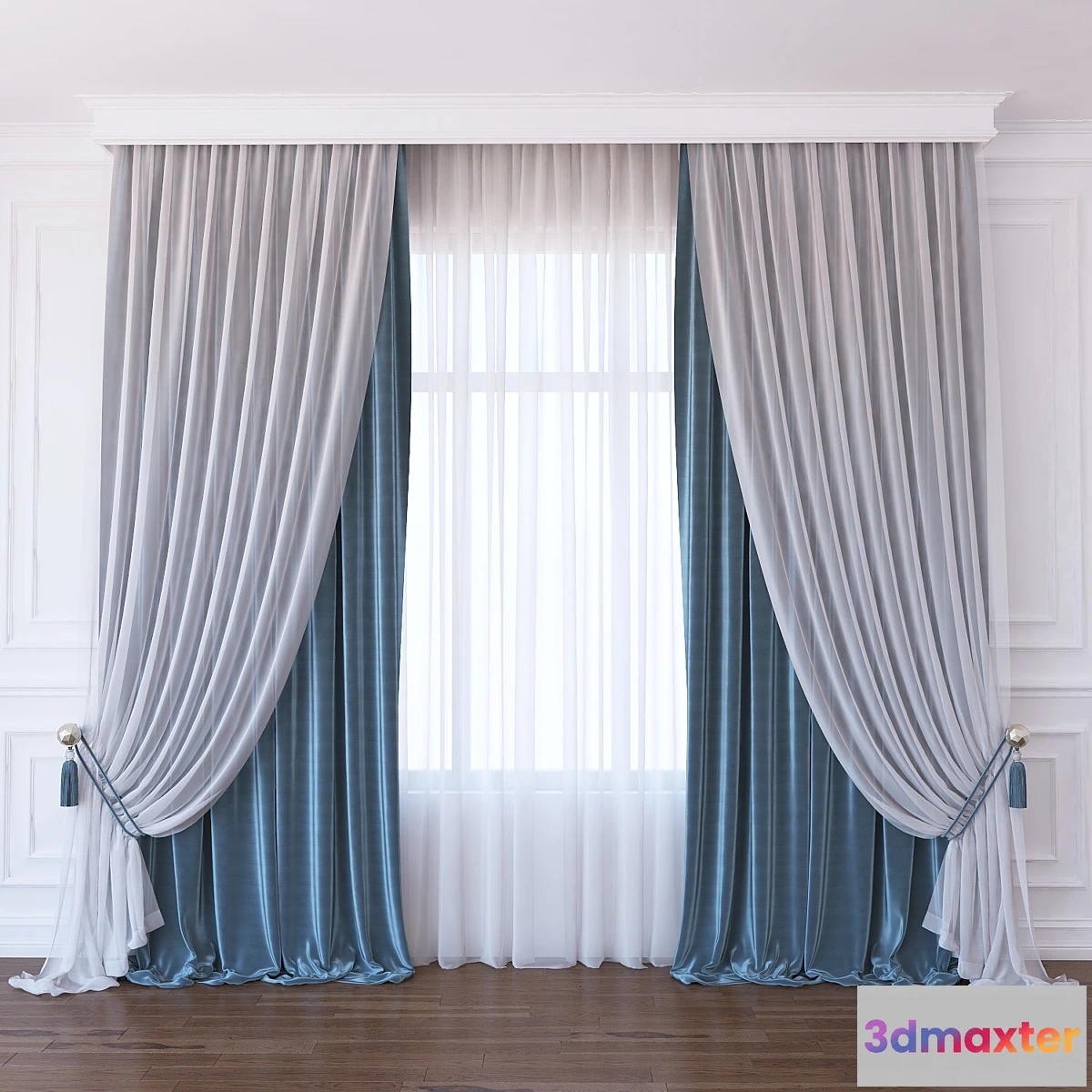 1473546 - Curtain 457 3D Max