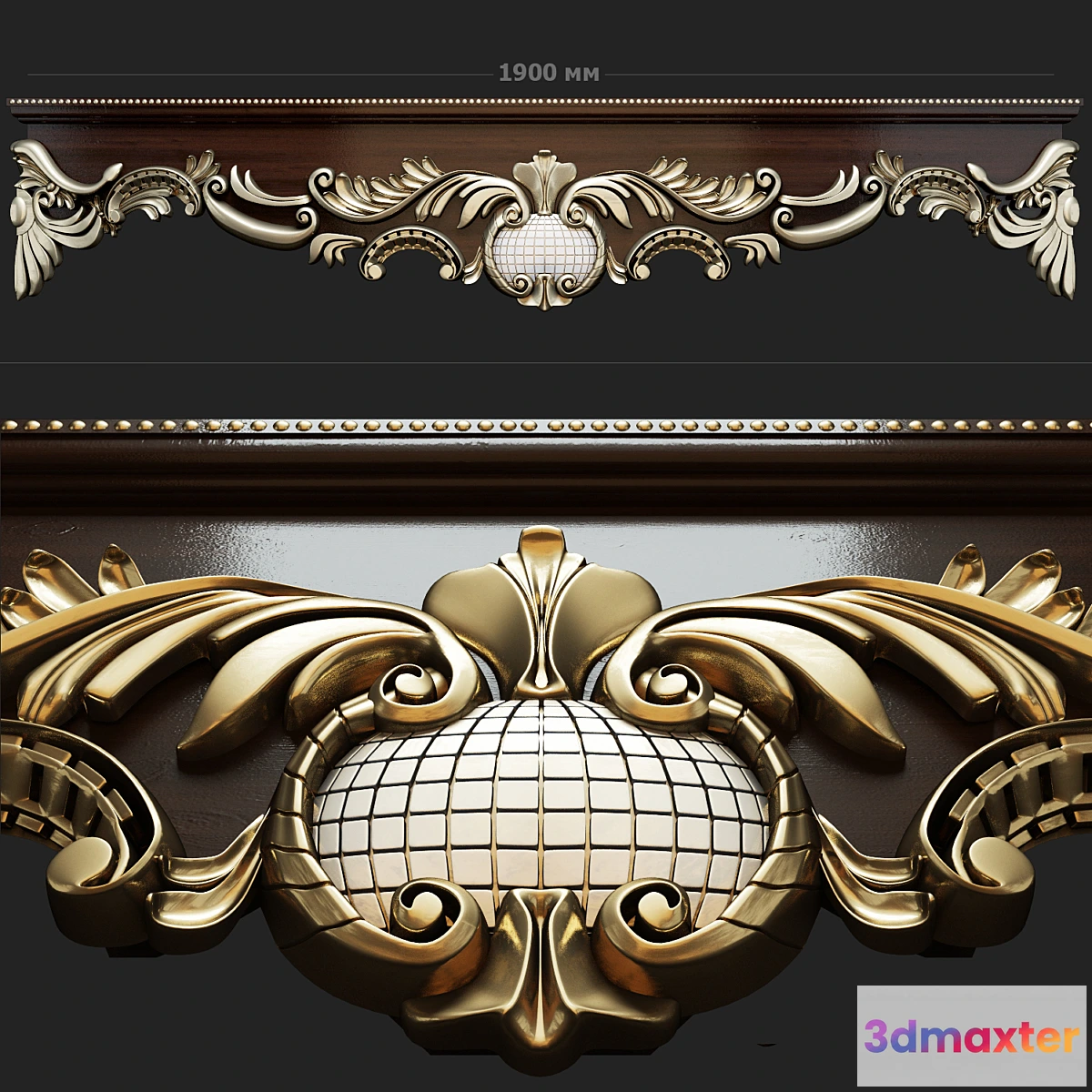 1475248 - Cornice classic. 3D Max