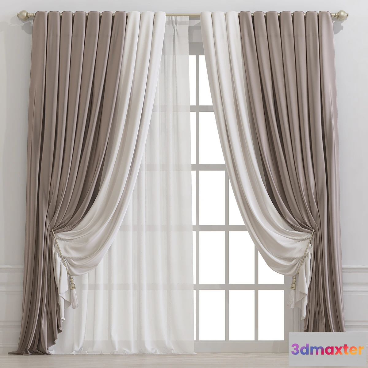 1475604 - Curtain 887 3D Max