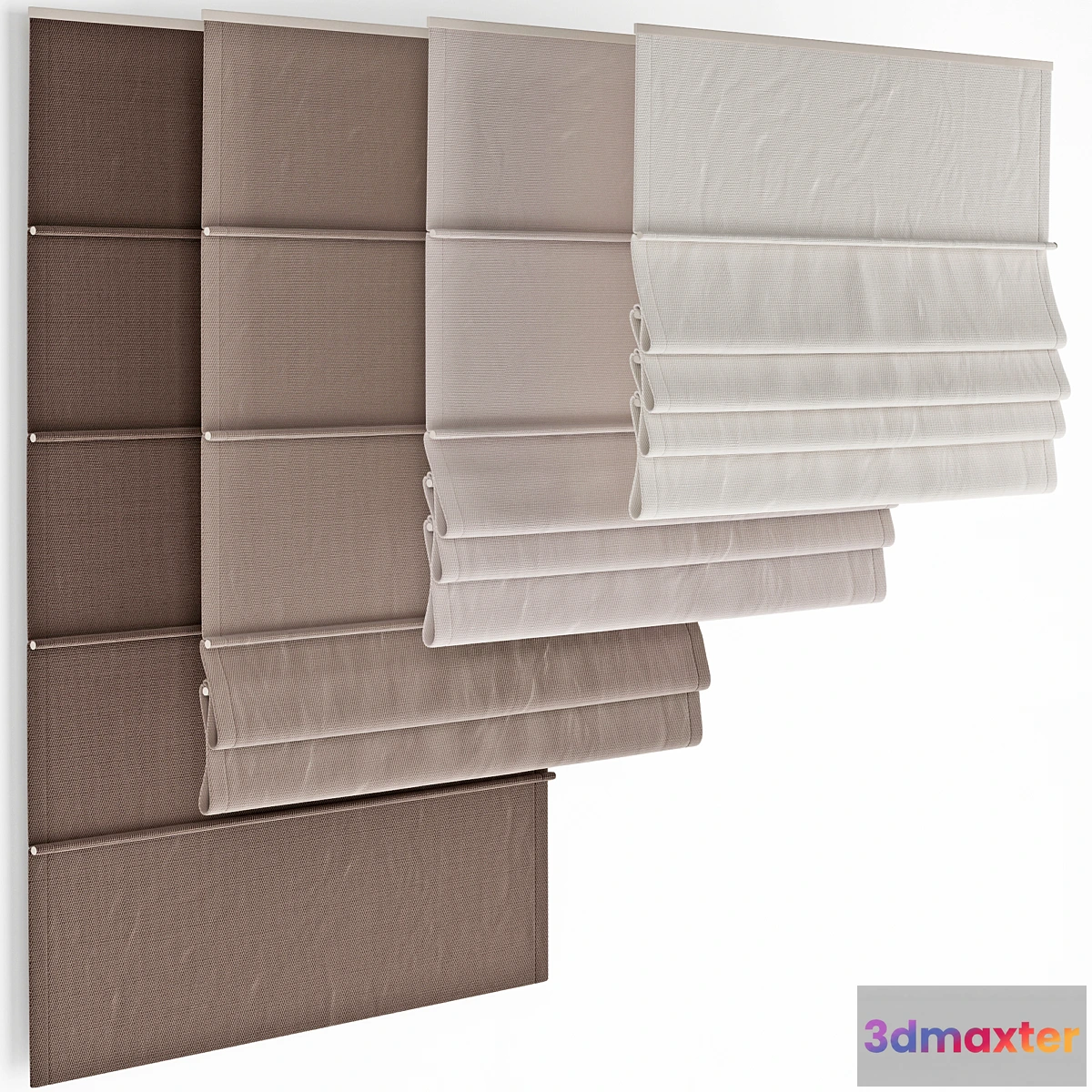 1476154 - Roman shades 3D Max
