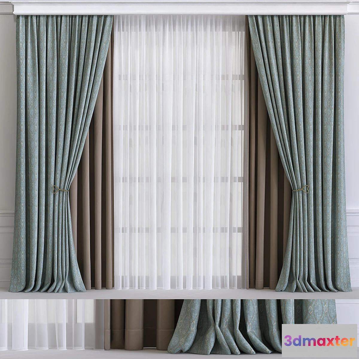 1476234 - Curtain 590 3D Max