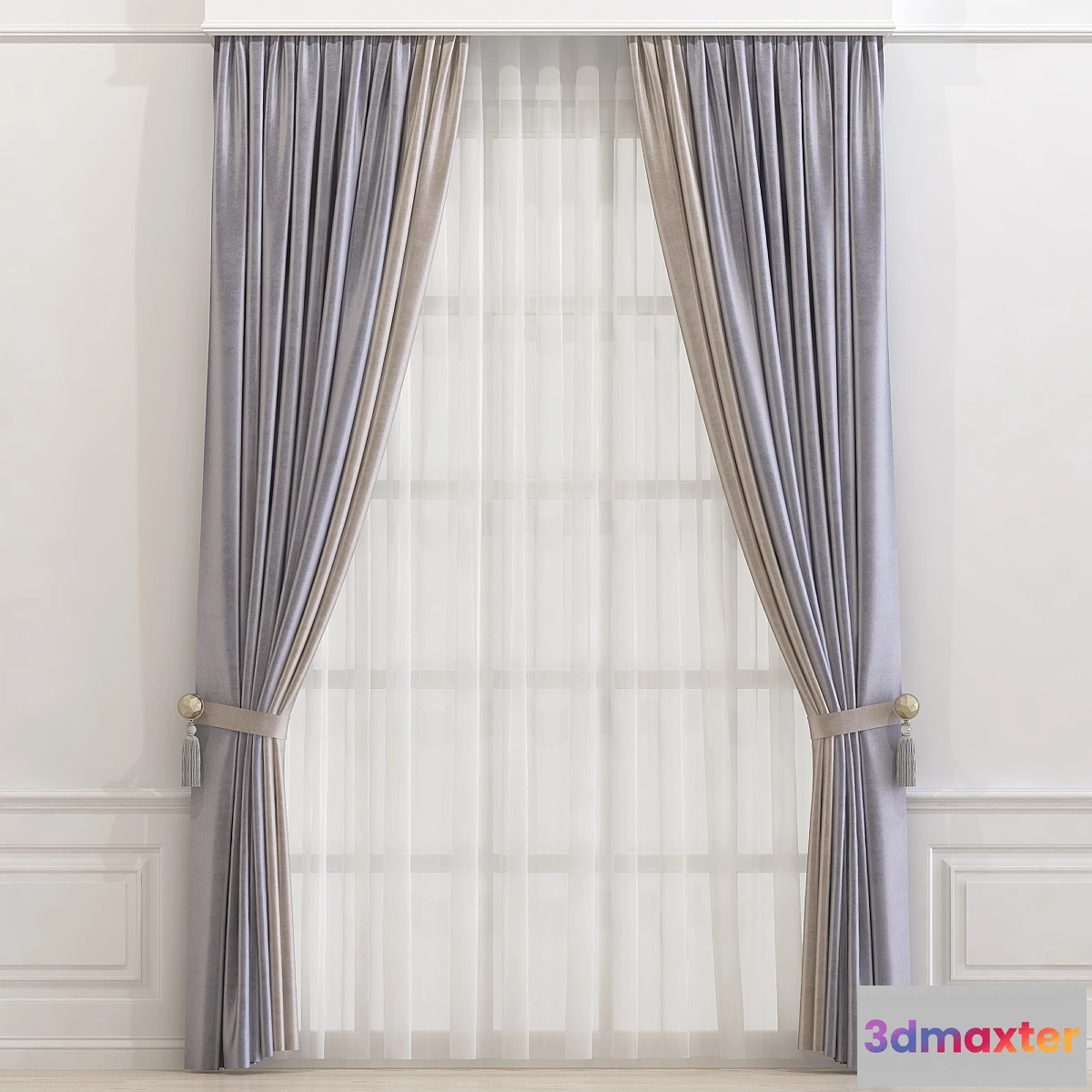 1477258 - Curtain 626 3D Max