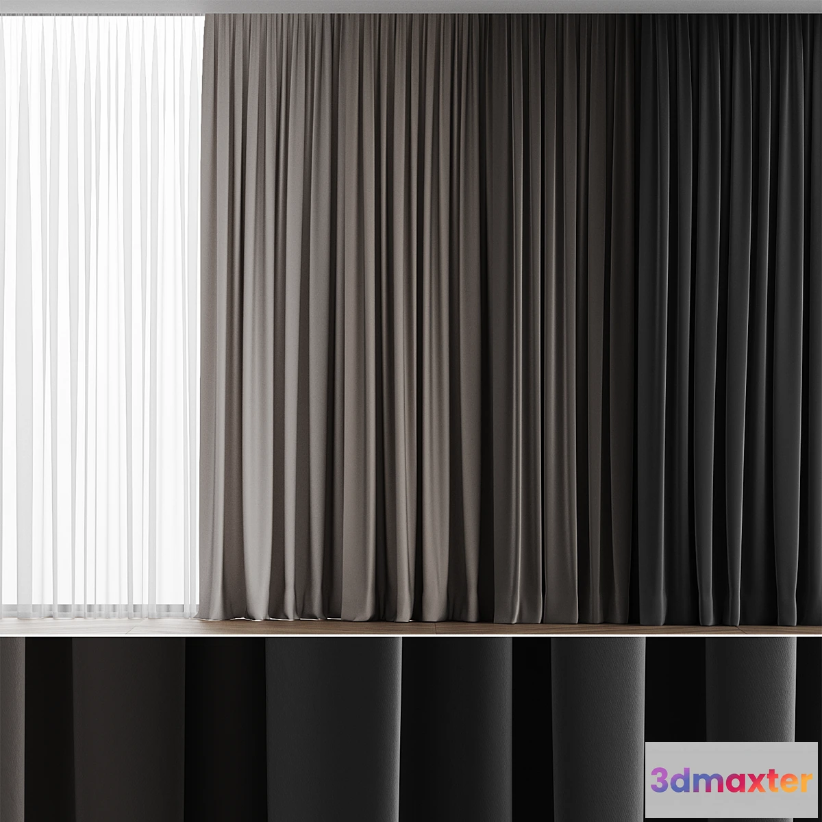 1477704 - Curtains 07 3D Max