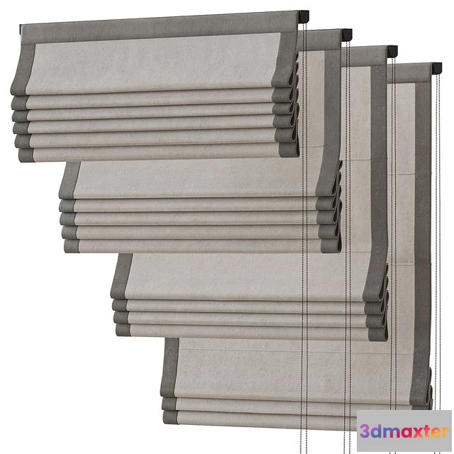 1538840 - Roman curtains 5 3D Max