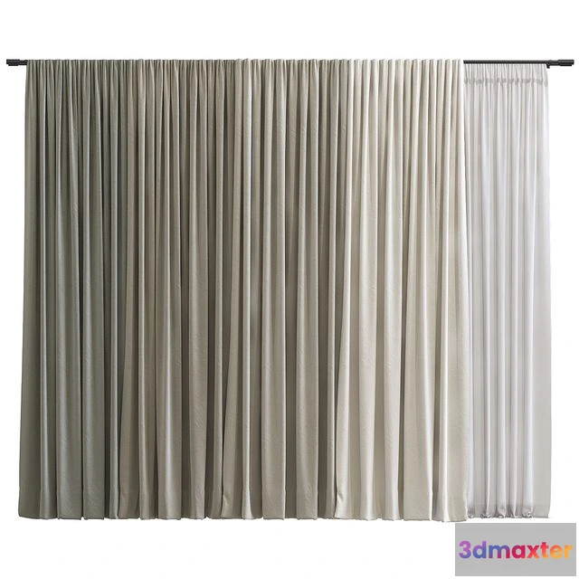 1542569 - Curtain #100 3D Max