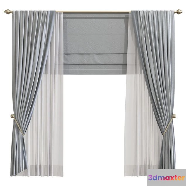 1542573 - Curtain 905 3D Max