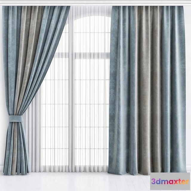 1542579 - Curtains_20 3D Max
