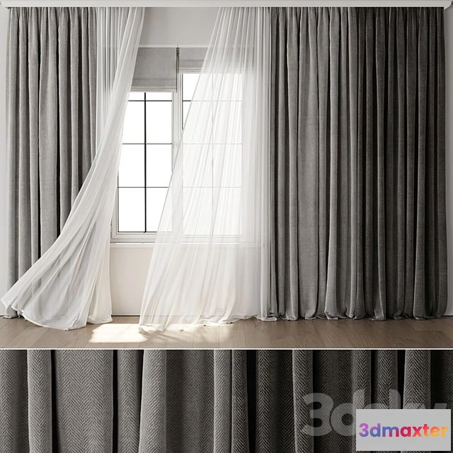 1544199 - Old Curtain for Interior 118 3D Max