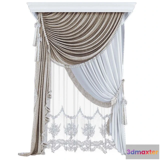 1545696 - Curtains545 3D Max