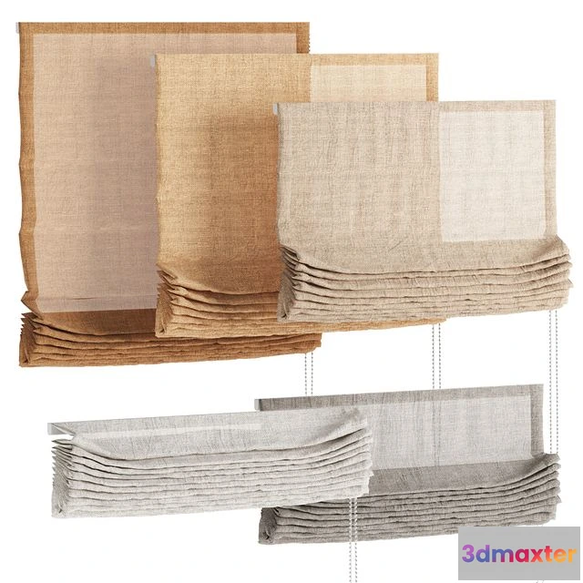 1546201 - Roman blind_04 3D Max