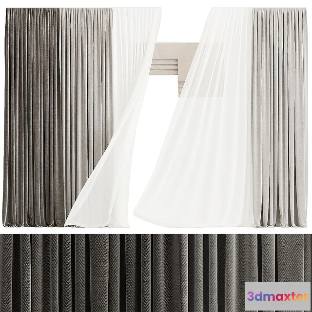 1548577 - Curtain 02 3D Max