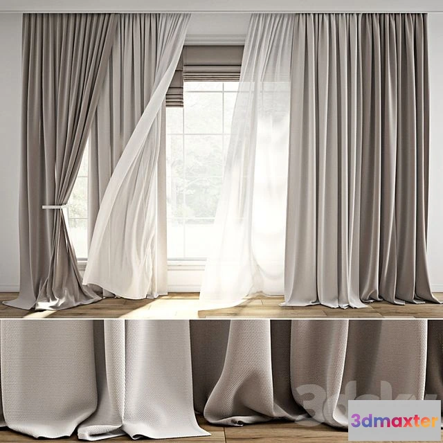 1548579 - Curtain 817 3D Max