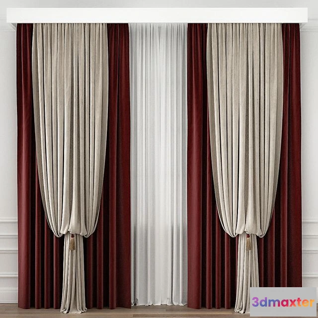 1548587 - Curtains for interior №52 3D Max