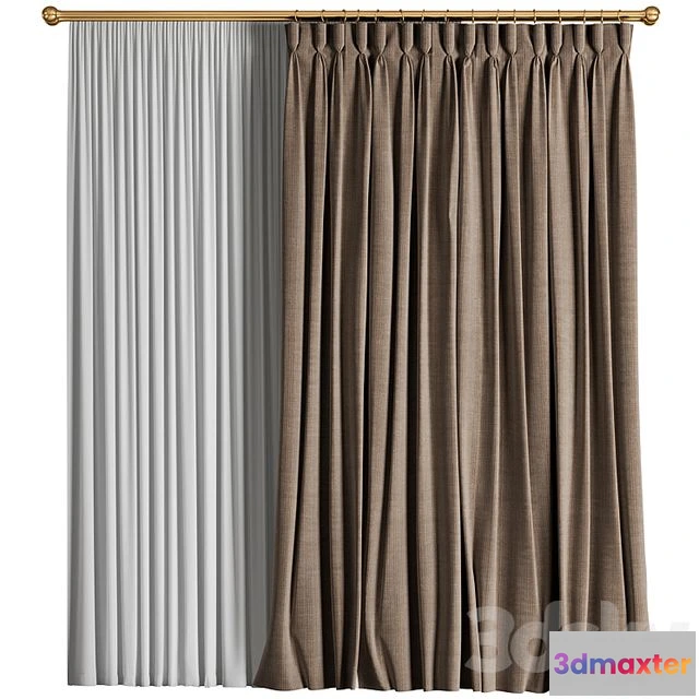 1551025 - Curtains for interior 3D Max