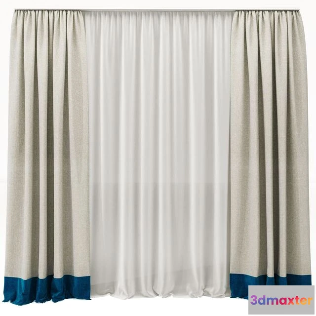 1551037 - Curtains_01 3D Max
