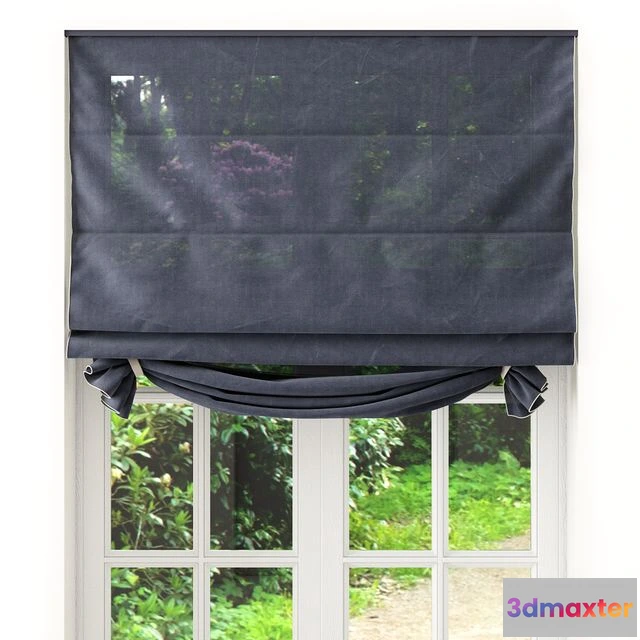 1552377 - Roman Blinds 9 3D Max