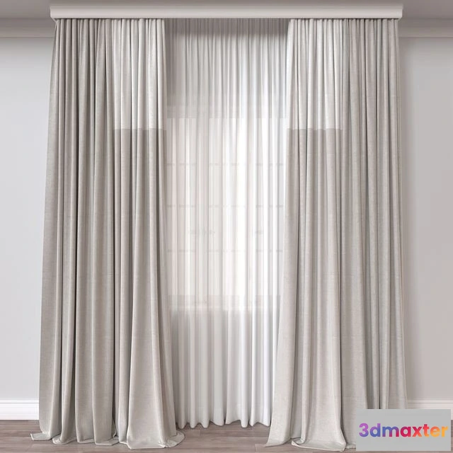 1553169 - Curtain A295 3D Max