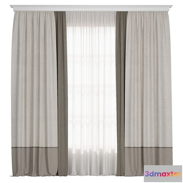 1553975 - Curtain MK 001 3D Max