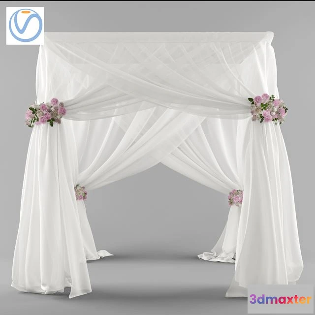 1554711 - Wedding canopy (Vray) 3D Max