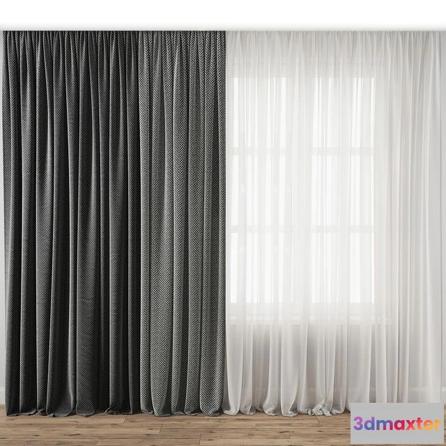 1558165 - Curtain 123 3D Max