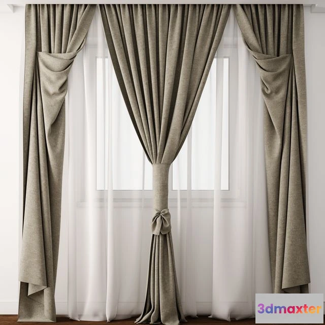 1558169 - Curtain 3 3D Max