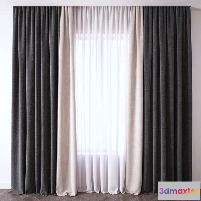 1558177 - Curtain 3D Max