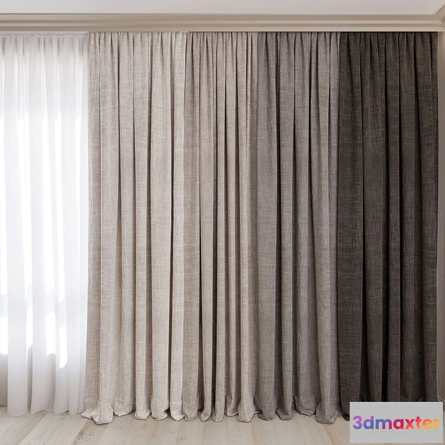 1558185 - Curtains No. 11 3D Max