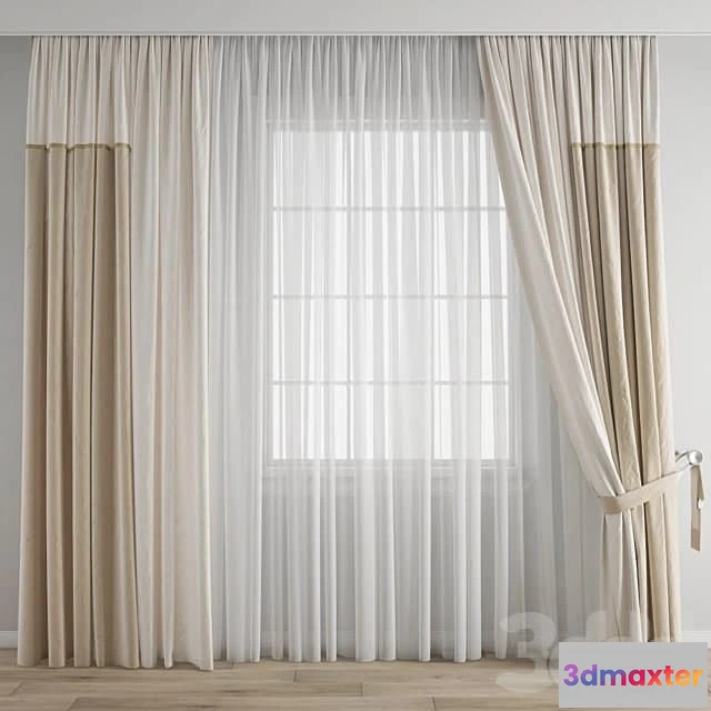 1559287 - Curtain 371 3D Max