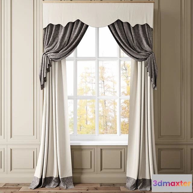 1560504 - Curtain 64 3D Max