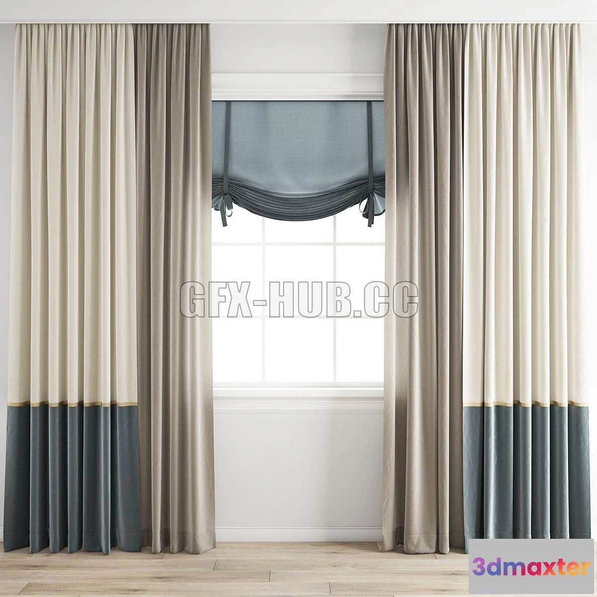 1561041 - Curtain 282 3D Max