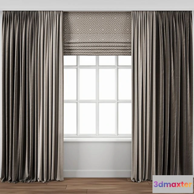 1561298 - Curtain 104 3D Max