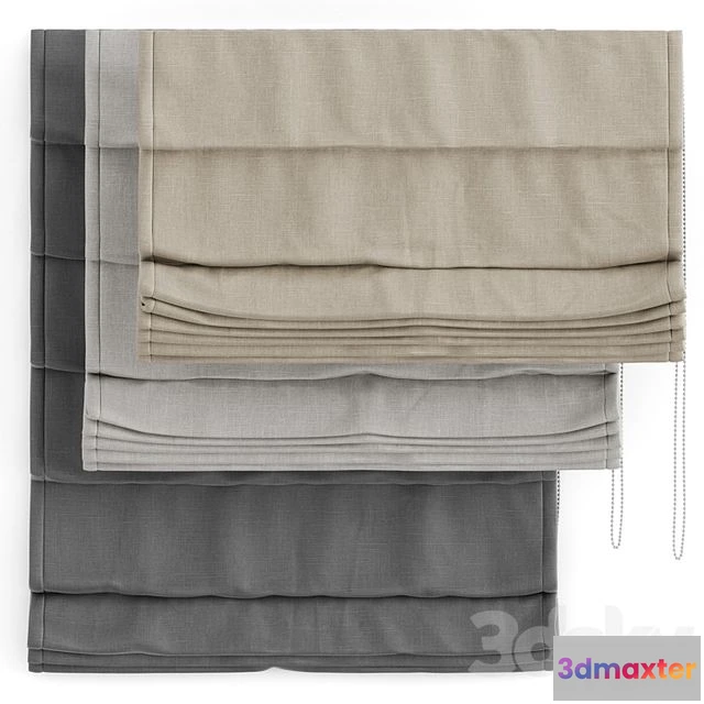 1561409 - Roman Curtain 3D Max