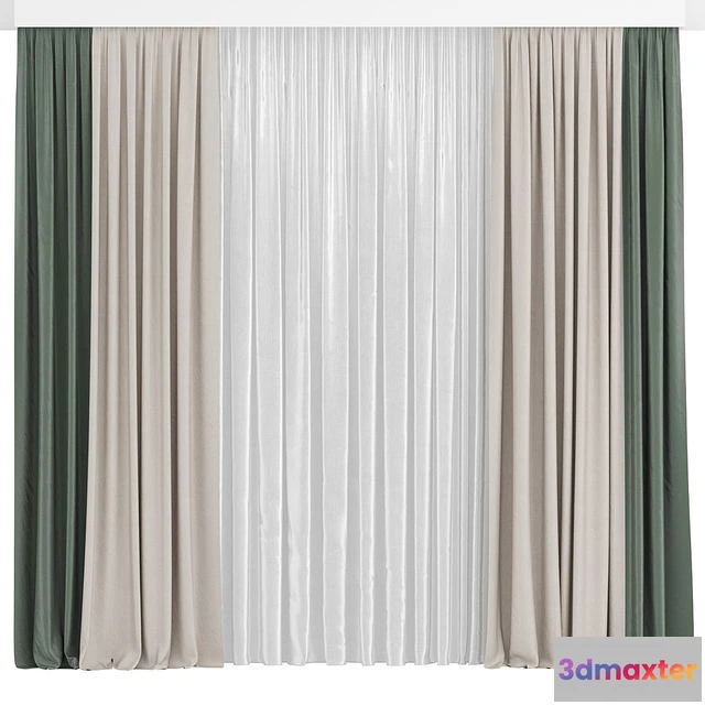 1561639 - Curtain 09 Curtains 3D Max