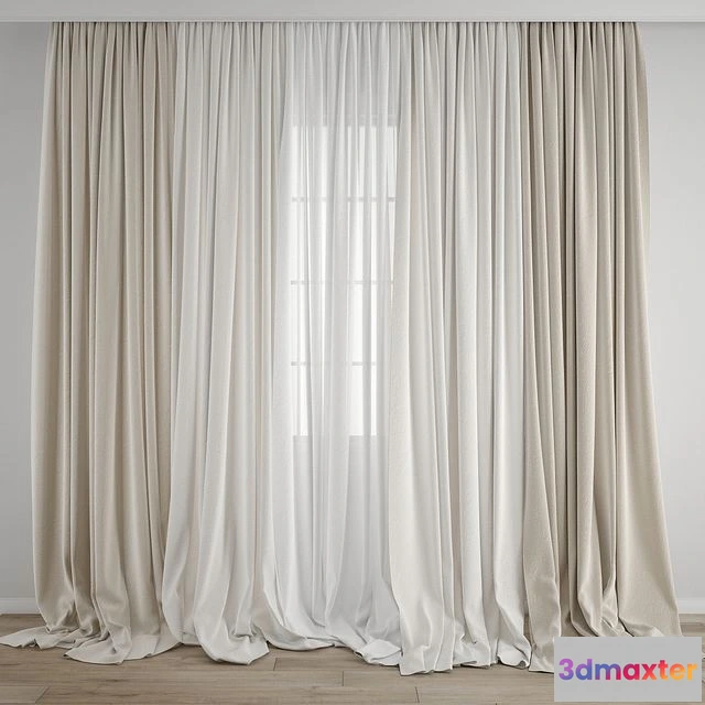 1562602 - Curtain 585 3D Max