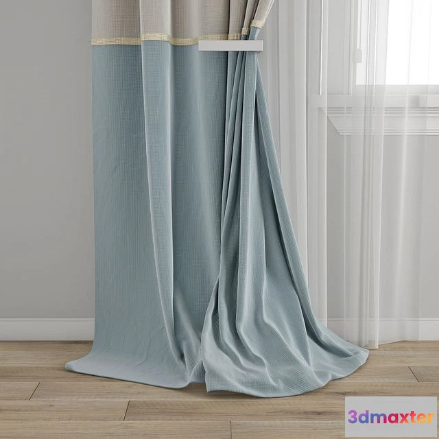 1562929 - Curtain 558 3D Max