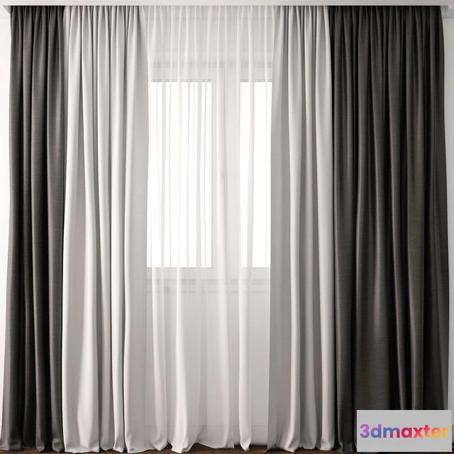 1563665 - Curtain 17 3D Max