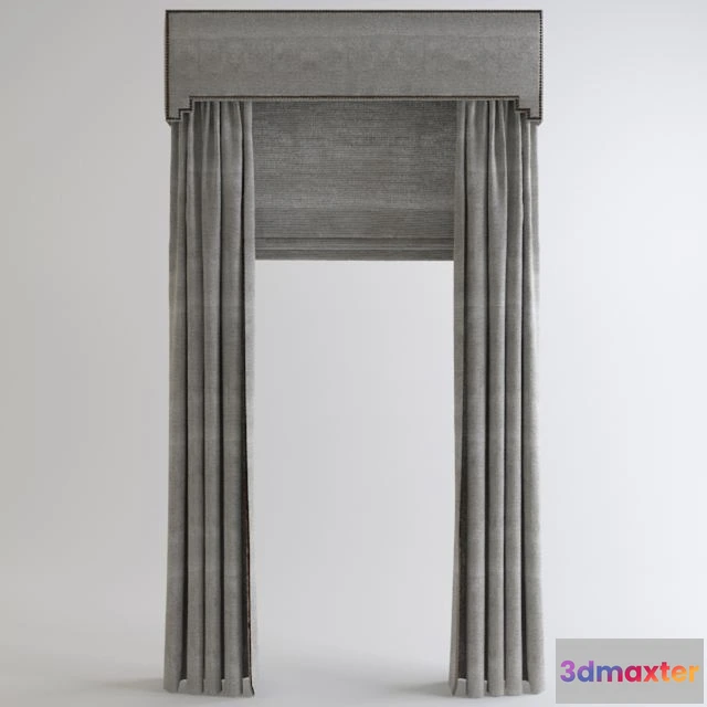 1564004 - Contemporary curtains 3D Max