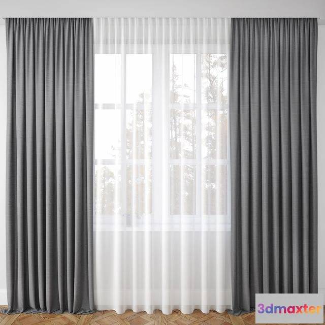 1564014 - Curtain 27 3D Max