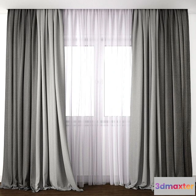 1564020 - Curtain 48 3D Max